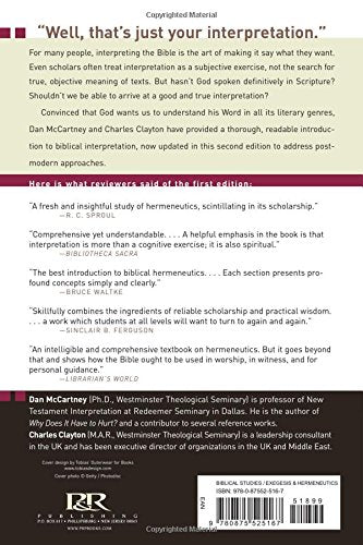 Let the Reader Understand: A Guide to Interpreting and Applying the Bible,Used