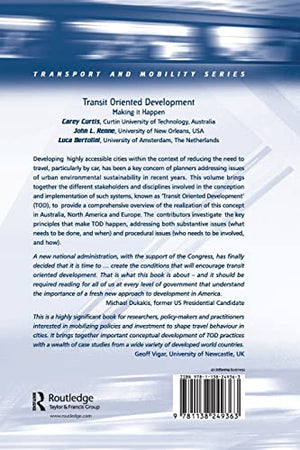 Transit Oriented Development (Transport and Mobility),Used