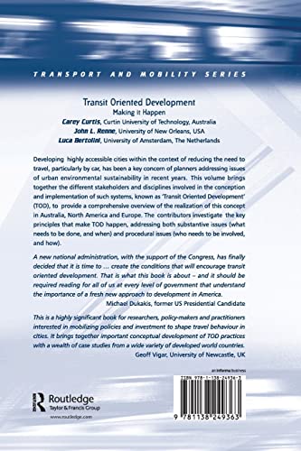 Transit Oriented Development (Transport and Mobility),Used