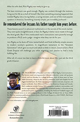 Lessons From a Third Grade Dropout,Used