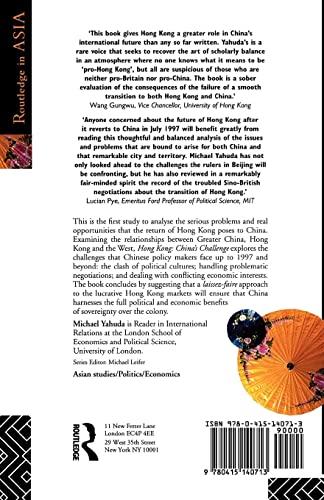 Hong Kong (Politics in Asia),Used