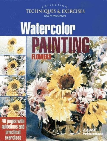 Watercolor Painting Flowers,Used