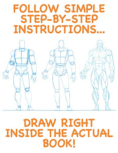 How to Draw SUPER HEROES: StepbyStep Lessons for Comic Poses and Anatomy,Used