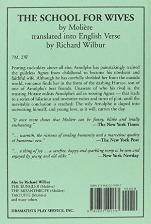 Moliere's The School For Wives,Used