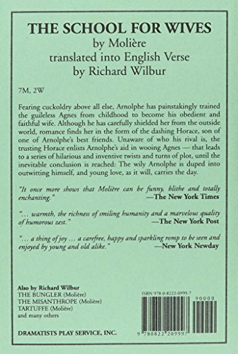 Moliere's The School For Wives,Used