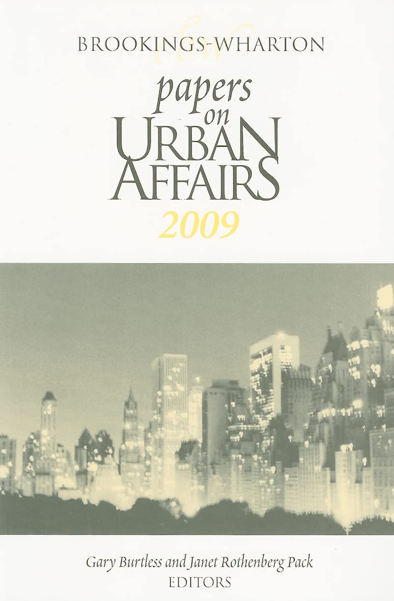 Brookingswharton Papers On Urban Affairs: 2009,Used