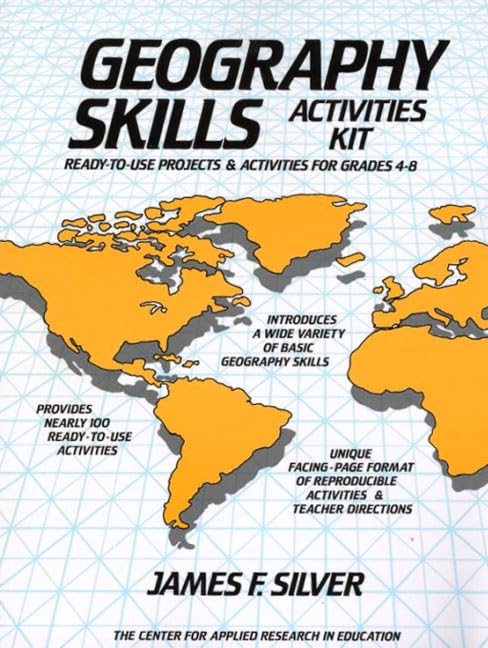 Geography Skills Activities Kit: Readytouse Projects And Activities For Grades 48,New