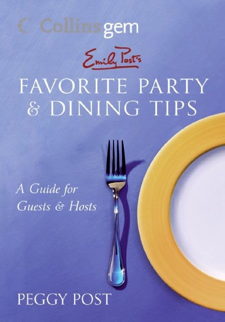 Emily Post's Favorite Party & Dining Tips (Collins Gem),Used