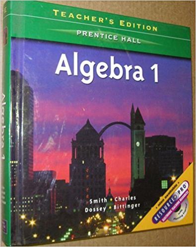 Algebra 1 (Teacher's Edition) (Teacher's Edition),Used