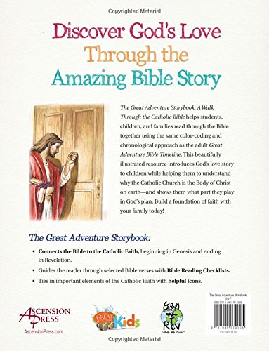 Ascension Press Great Adventure Storybook - A Walk Through the Catholic Bible