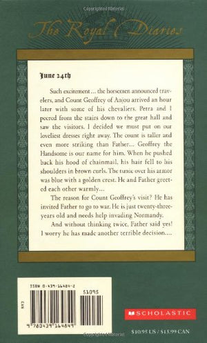 Eleanor: Crown Jewel Of Aquitaine, France, 1136 (The Royal Diaries),New