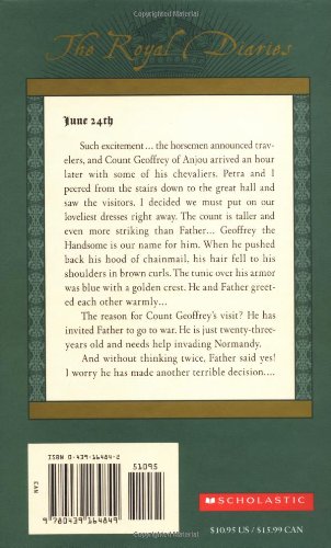 Eleanor: Crown Jewel of Aquitaine, France, 1136 (The Royal Diaries),Used