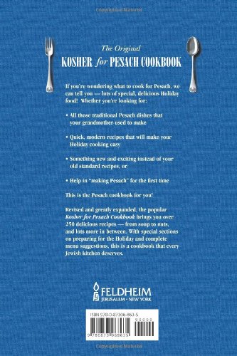 Kosher for Passover Cookbook,Used