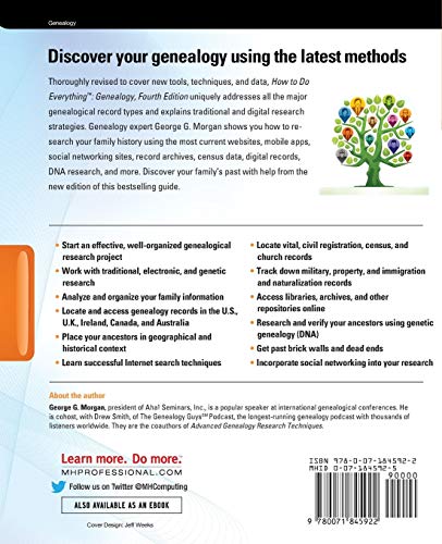 How To Do Everything: Genealogy, Fourth Edition