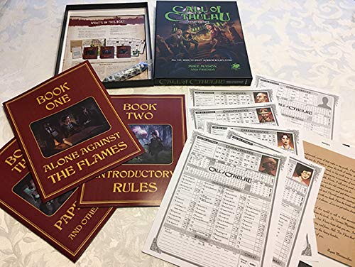 Chaosium Call of Cthulhu Starter Set - Multicolor - Model CHA23158-X - Mixed Material