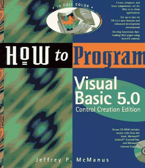 How to Program Visual Basic 5.0: Control Creation Edition,Used