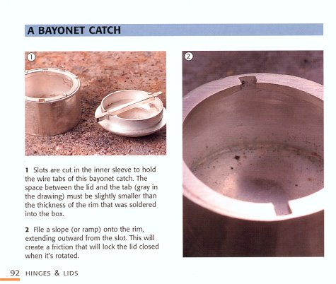 The Metalsmith's Book of Boxes & Lockets,New