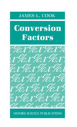 Conversion Factors,Used