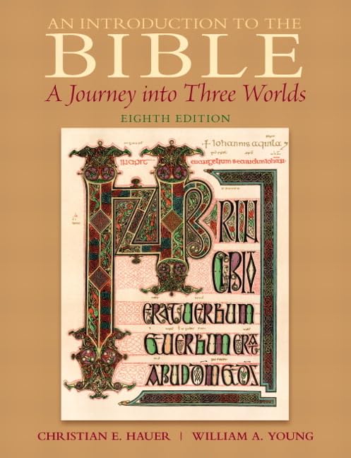 An Introduction To The Bible (Mysearchlab),New