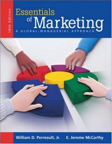 MP Essentials of Marketing W/ Student CDROM and Apps 2005,Used
