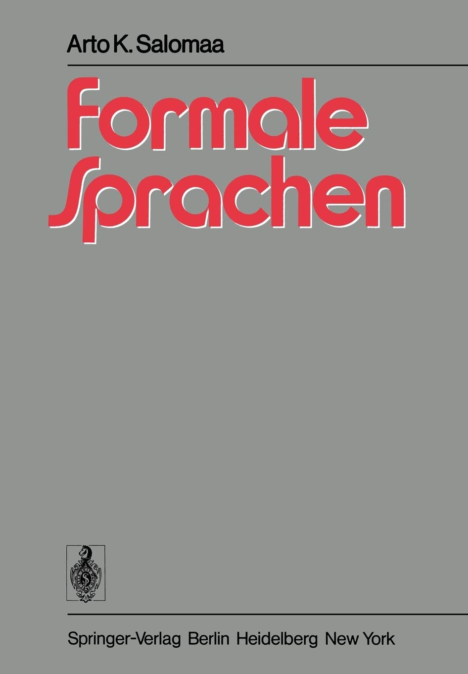 Formale Sprachen (German Edition),Used