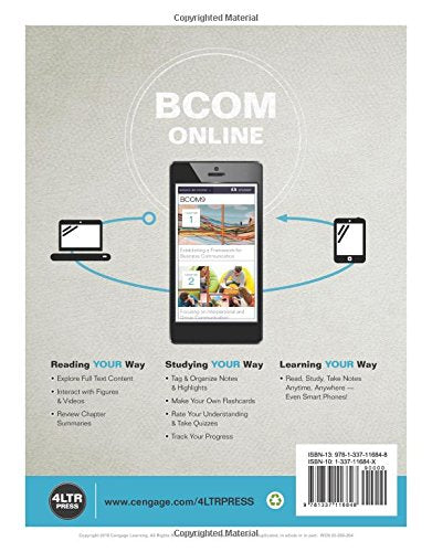 Bcom (With Bcom Online, 1 Term (6 Months) Printed Access Card) (New, Engaging Titles From 4Ltr Press),New