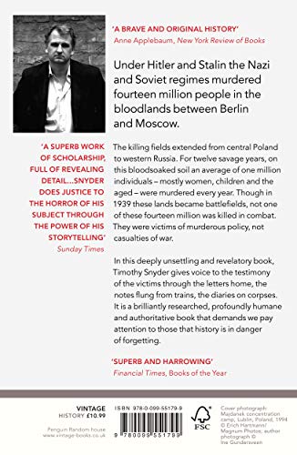 Bloodlands: Europe Between Hitler And Stalin,New