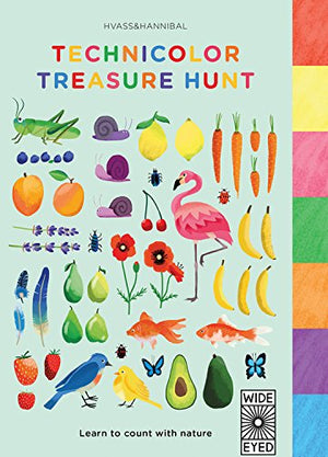 Technicolor Treasure Hunt: Learn to count with nature,Used