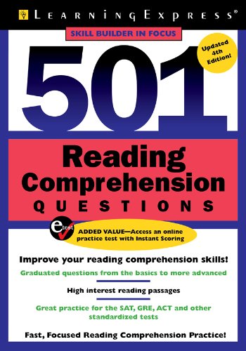 501 Reading Comprehension Questions (501 Series),Used
