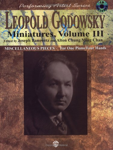 Miniatures: Miscellaneous Pieces: 3 (Belwin Edition: The Performing Artist Series, Vol 3),Used