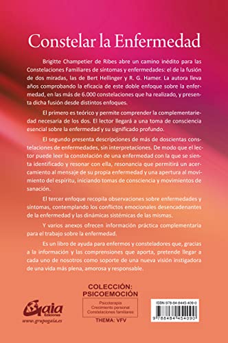Constelar la enfermedad desde las comprensiones de Hellinger y Hamer (Spanish Edition),Used