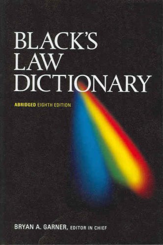 Black's Law Dictionary: Abridged Version,Used