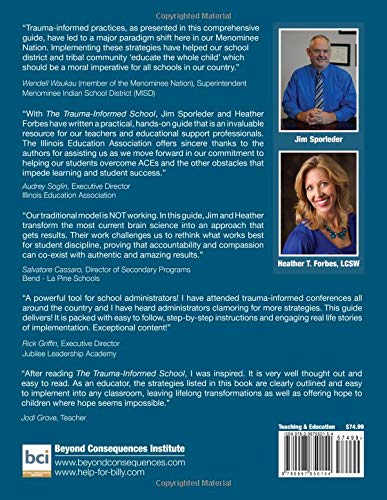 The Traumainformed School: A Stepbystep Implementation Guide For Administrators And School Personnel,Used