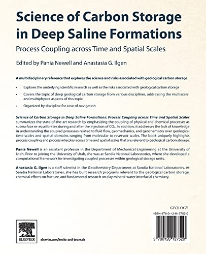 Science of Carbon Storage in Deep Saline Formations: Process Coupling across Time and Spatial Scales,Used