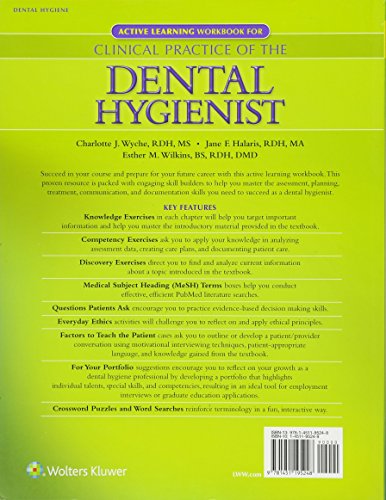 Active Learning Workbook for Clinical Practice of the Dental Hygienist,Used