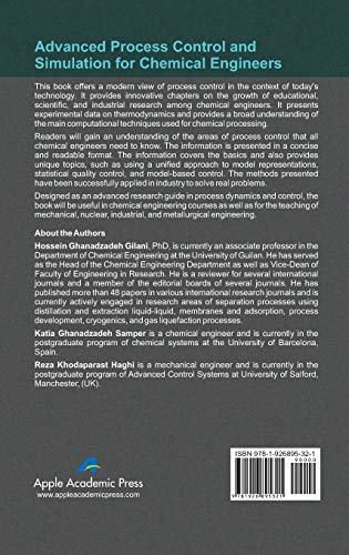 Advanced Process Control and Simulation for Chemical Engineers,Used