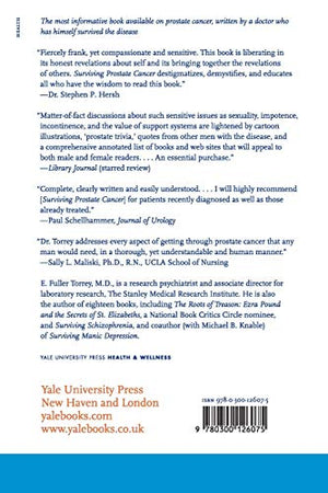 Surviving Prostate Cancer: What You Need to Know to Make Informed Decisions (Yale University Press Health & Wellness),Used