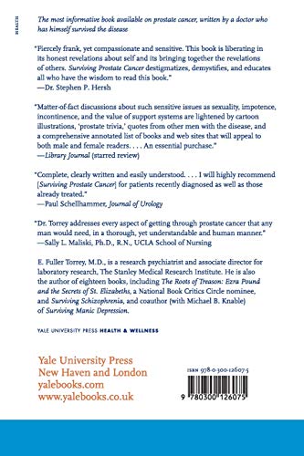 Surviving Prostate Cancer: What You Need to Know to Make Informed Decisions (Yale University Press Health & Wellness),Used