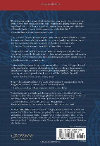 Disciplines of a Godly Man (Paperback Edition),Used