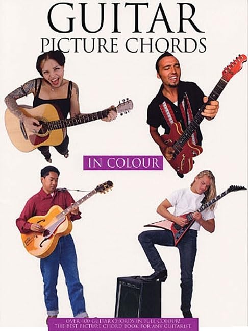 Guitar Picture Chords In Color (Guitar Chord Books In Color),New