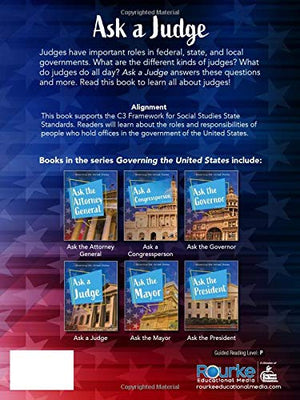 Governing the United States: Ask a Judge  Rourke Civics Nonfiction Reader, Grades 14,Used