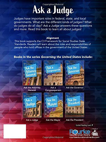 Governing the United States: Ask a Judge  Rourke Civics Nonfiction Reader, Grades 14,Used