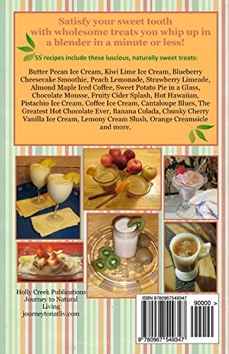 Naturally Sweet Blender Treats: 55 FreshfromtheBlender Recipes,Used