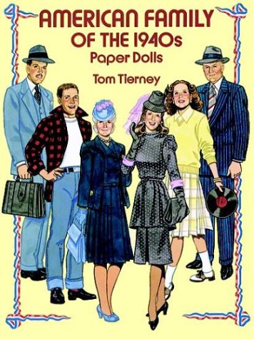 American Family of the 1940s Paper Dolls (Dover Paper Dolls),Used