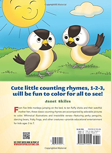 Color and Count (Dover Kids Coloring Books),Used