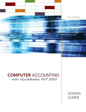 Computer Accounting with QuickBooks Pro 2007,Used