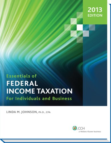 Essentials Of Federal Income Taxation For Individuals And Business (2013),Used