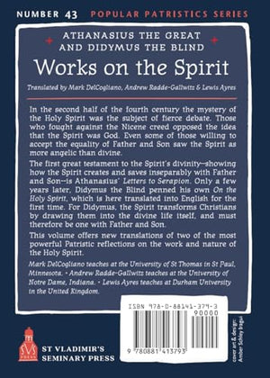 Works on the Spirit (Popular Patristics),Used