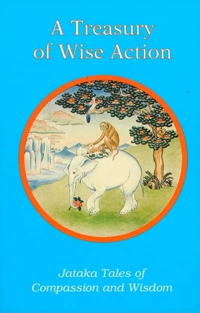 A Treasury of Wise Action: Jataka Tales of Compassion and Wisdom (Children's Buddhist Stories),Used