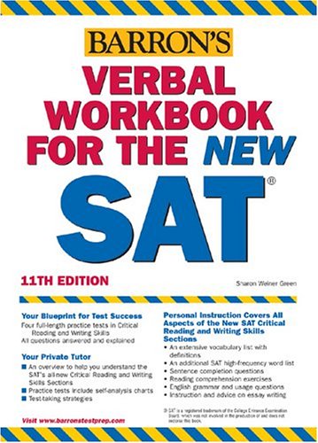 Verbal Workbook for the NEW SAT,Used